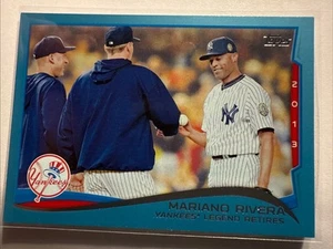 2014 Topps #321 - MARIANO RIVERA Wal-Mart Blue SP Mint New York Yankees HOF - Bild 1 von 2