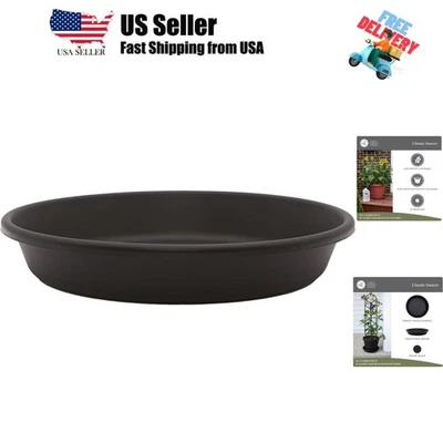 Platillos para macetas - Platillo de plástico para plantas para exteriores e interiores - Tradicional... Foto 1 de 4