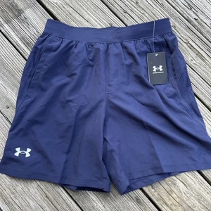 Pantalones Cortos Under Armour Para Hombre Med Launch 7" Ajustados Activos 1382620-840 - Imagen 1 de 12