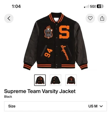 Chaqueta universitaria Supreme Team Foto 1 de 4