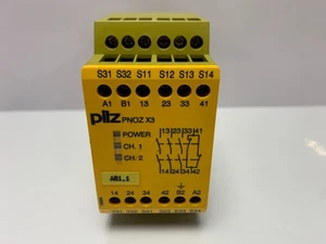 Nice! PILZ 774314 PNOZ X3 Safety Relay 110VAC 24VDC - Picture 1 of 5