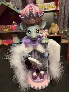 Kurt S. Adler 15-Inch Hollywood Sugar Plum Mouse King Nutcracker - Picture 1 of 8