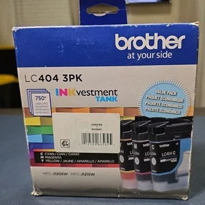 BROTHER LC404 3pk Exp 01/2027 - Picture 1 of 3
