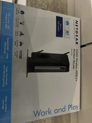 Modem Wi-Fi Router  Netgear Nuovo Mai Usato Fondo Di Magazzino - Immagine 1 di 3