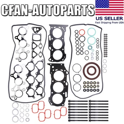 Juego de pernos 2GRFE para Toyota Camry Sienna Lexus ES350 2005-16 3,5 L Foto 1 de 4