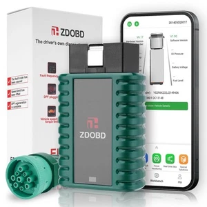 Bluetooth Diesel Truck Scanner All Systems HDOBD/OBD2 Diagnostic Scan Tool - Bild 1 von 7
