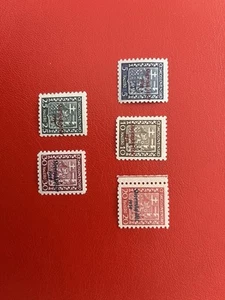 Slovakia 1939 Slovensky Stat MNH Stamps SG 2-6 - Foto 1 di 2