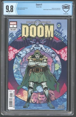 DOOM 1 COVER A 2024 🔥 Giant Sized One Shot Greene Cover CBCS 9.8 Marvel Comics - Image 1 of 2