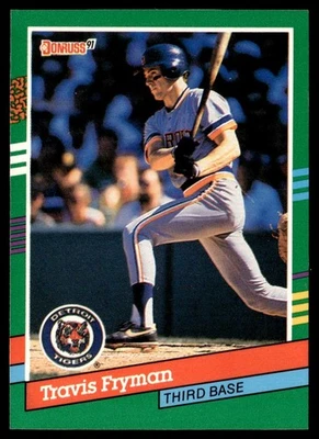 1991 Donruss Travis Fryman Detroit Tigers #768 - Image 1 of 2