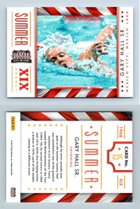 Gary Hall Sr. #15 Americana Heroes & Legends 2012 Panini Olympics Card