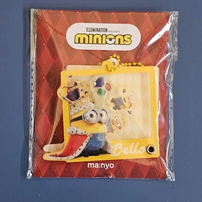 Minion Keychain bag Charm Universal Studio Illumination ma:nyo collaboration - Image 1 of 4