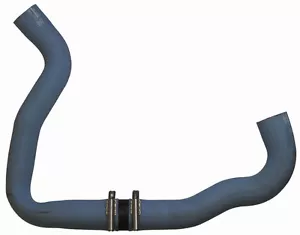 2004-2009 GM Topkick Kodiak Lower Radiator Hose Outlet Blue New OEM 15114204 - Picture 1 of 4