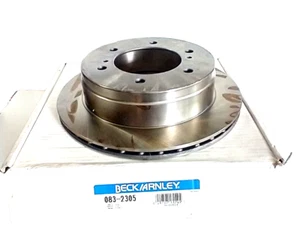 Disc Brake Rotor Rear BECK/ARNLEY 083-2305 - Picture 1 of 5