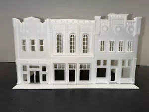 HO - Edifici in scala Main Street Town vecchio stile occidentale country 1:87 pietra marrone - Foto 1 di 13
