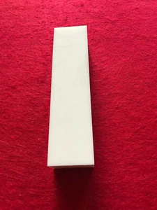 PTFE Teflon Zuschnitt Platte natur - weiß / 273 x 63 x 30 mm - Bild 1 von 1