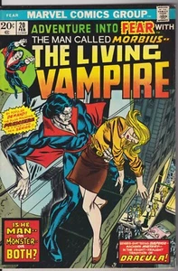 Fear #20 MORBIUS KEY! 1. Solo Titel!  MCU Movie soon 1974 HIGH GRADE OW Seiten - Bild 1 von 3