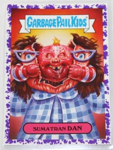 GARBAGE PAIL KIDS 2019 Revenge of Oh The Horror-ible PURPLE #6b "Sumatran Dan" - Picture 1 of 3