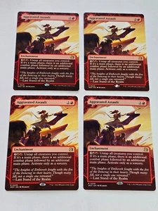 4x Aggravated Assault - WoE Enchanting Tales - Near Mint - MTG - Picture 1 of 1