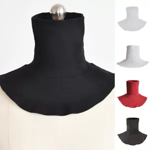Moda Cuello Alto Cuello Falso Invierno Unisex Algodón Simple Falso Collares Dickey - Imagen 1 de 17