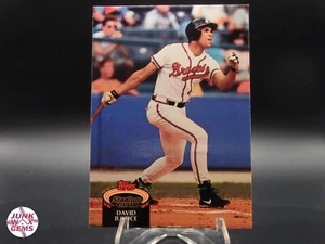 1992 Stadium Club #182 David Justice NM - Picture 1 of 2
