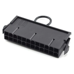 24-Pin Female ATX PSU Power Supply Starter On/Off Switch Jumper Bridge Adapter - Afbeelding 1 van 8