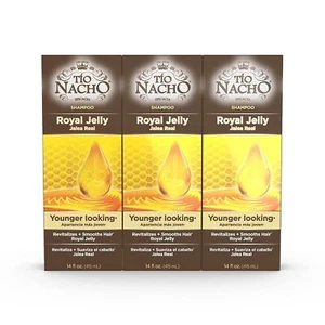 Tio Nacho Shampoo Younger Looking.. Royal Jelly Revitalizes Hair 14 oz (3 Pack) - Picture 1 of 6