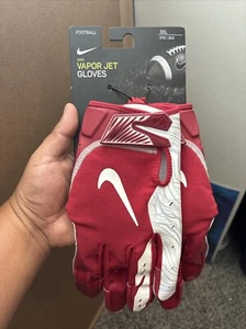Nike Vapor Jet Arizona Cardinals Football Gloves Red PGF664-684 Sz 3XL New - Picture 1 of 4