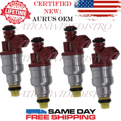 4 оригинальные новые топливные форсунки AURUS для 1994-1997 Ford Ranger Mazda B2300 2,3 л I4 - Изображение 1 из 4