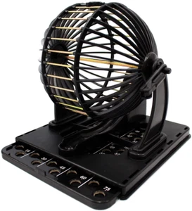 Bingo Machine Cage Game Set | with Bingo Balls | Classic Cage | Bingo Tray (Clas - Picture 1 of 12