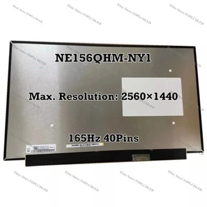 NE156QHM-NY1 15.6" QHD IPS 165Hz LCD Screen Replacement Panel 2560×1440 40 Pins - Picture 1 of 1
