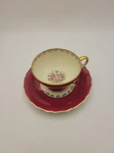 Vintage Continental Ivory Demitasse Cup And Saucer Germany - Picture 1 of 8