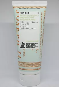 Korres Body Milk Bergamot Pear 200 Ml / 6.76 Fl Oz - Picture 1 of 2