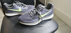 Nike Air Zoom Pegasus 34 Women Running Shoes 880560-002 Size 10.5 Dark Grey -New - Picture 1 of 5