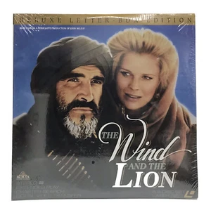 The Wind And The Lion - Deluxe Letterbox - Laserdisc - 1991 New Factory Sealed - Picture 1 of 2