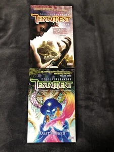 Testament by Douglas Rushkoff and Liam Sharp TPB Vol 1 Akedah and 2 West of Eden - Picture 1 of 7