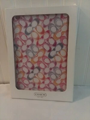 NEW  AUTHENTIC Signature C Coach iPad Hard Case Cover f 66680 - Image 1 of 4