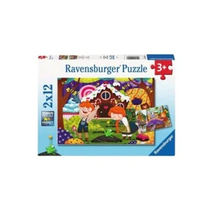 Rompecabezas Wild Things Fairytales 2x12 piezas ~ 4+ de Ravensburger - Imagen 1 de 3