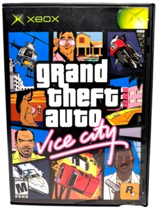 Grand Theft Auto: Vice City (Microsoft Xbox, 2003) Blockbuster Variant CIB - Picture 1 of 4