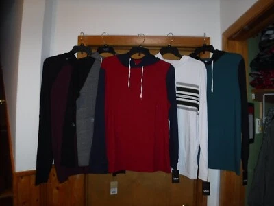 Sudadera con capucha ligera de manga larga para hombre, Urban Pipeline, L, M, S, Levi's, XXL NUEVA CON ETIQUETAS Foto 1 de 4