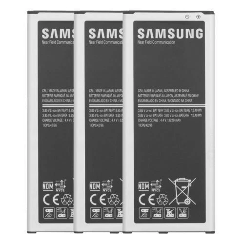 Nuevo 3PK OEM Samsung Galaxy Note 4 SMN910 N910V N910T N910A N910P EB-BN910BBU NFC Foto 1 de 1