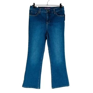 New Gloria Vanderbilt Womans 10 Short Jeans Bootcut Alexandra Denim Blue NWT - Picture 1 of 10