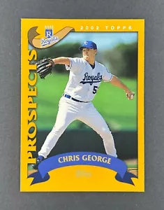 CHRIS GEORGE * ROOKIE CARD * (RC) 2002 Topps #308 - Picture 1 of 2