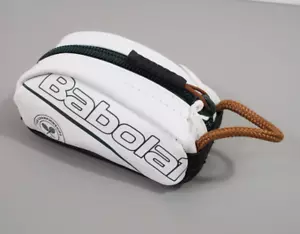 WIMBLEDON KEY RING BABOLAT RACQUET HOLDER MINI KEYCHAIN TENNIS ACCESSORIES - Picture 1 of 4