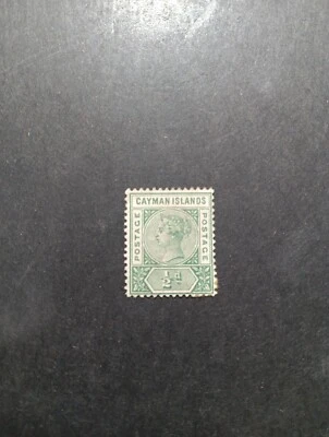 Estampillas de las Islas Caimán Scott #1. Foto 1 de 2