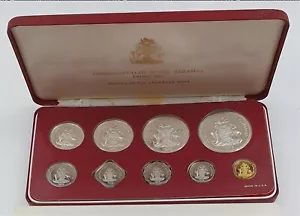 Commonwealth of the Bahamas 1978 Proof 9 Coin Set - Picture 1 of 4