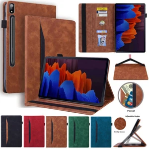 Schutzhülle Für Samsung Galaxy Tab S10 FE+ S10 S9 FE S8 S7 A9+ A8 Case Tasche - Picture 1 of 57