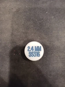 Metalldetektor Prüfkugeln (Flachschnitt 1") 2,4 mm SS316 - Bild 1 von 2