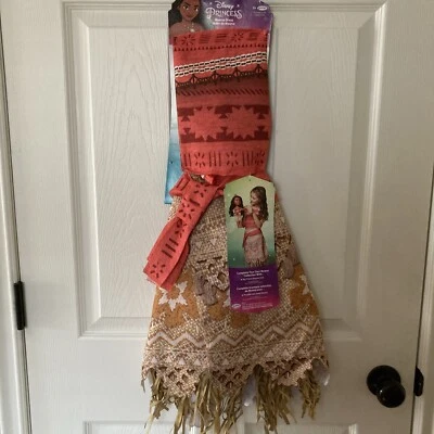Nuevo con etiquetas Disfraz Disney Moana 2 piezas talla 4-6 Foto 1 de 4