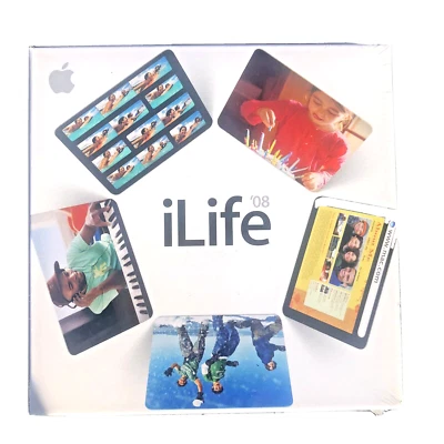 Apple iLife '08 2008 Retail Box Full Version for Mac MB015Z/A NOS NEW SEALED! - Image 1 of 4