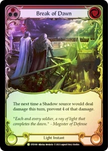 Break of Dawn Folie (ROT) Dämmerung bis Morgengrauen Fleisch und Blut TCG NM - Bild 1 von 1
